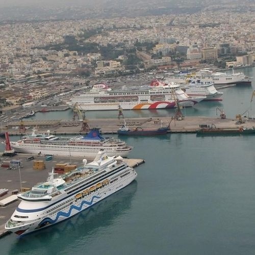 puertos de grecia