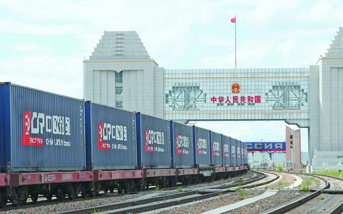 Envío de mercancías por ferrocarril desde China a Dinamarca